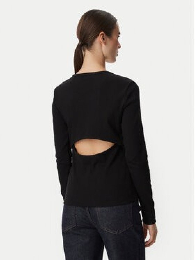 Calvin Klein Jeans Bluzka LV047H259G Czarny Regular Fit