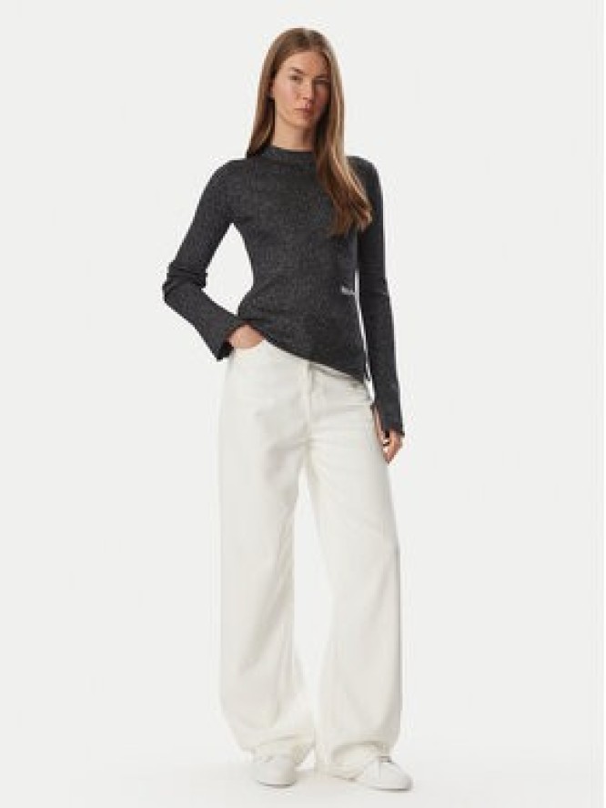 Karl Lagerfeld Jeans Sweter B4W18005 Czarny Slim Fit