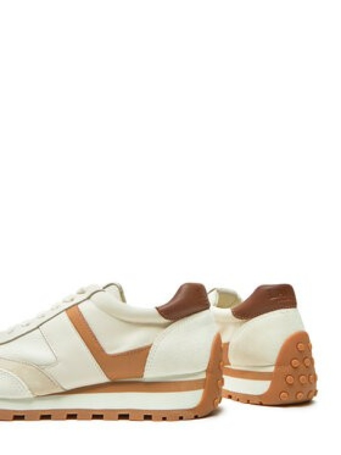 Lauren Ralph Lauren Sneakersy 802943462002 Beżowy