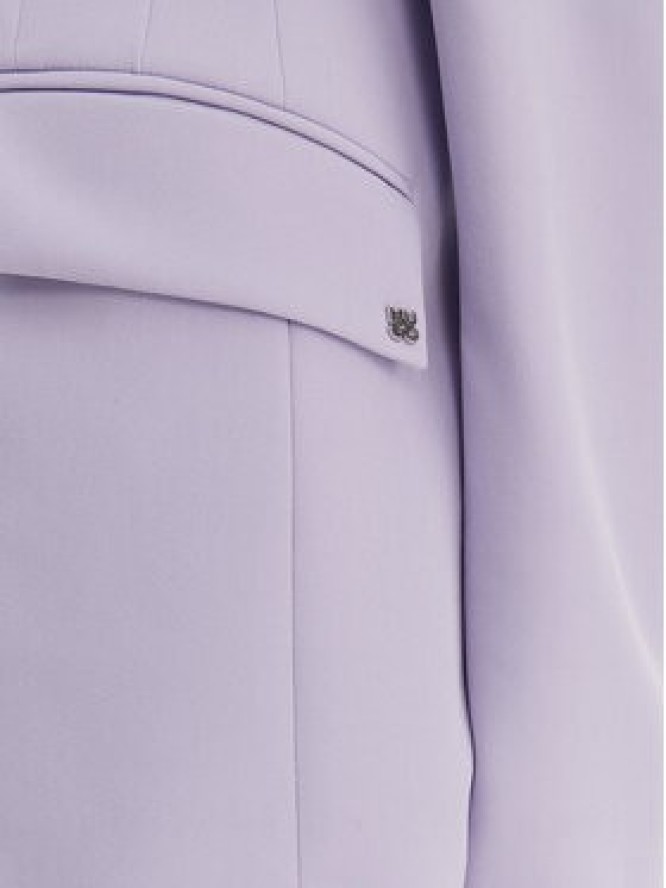 HUGO Marynarka Asmalla-1 50533901 Granatowy Slim Fit