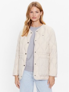 Tommy Jeans Kurtka puchowa DW0DW15837 Beżowy Regular Fit