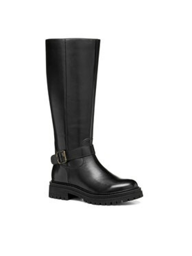Geox Kozaki D Iridea D66HRA 00043 C9999 Czarny