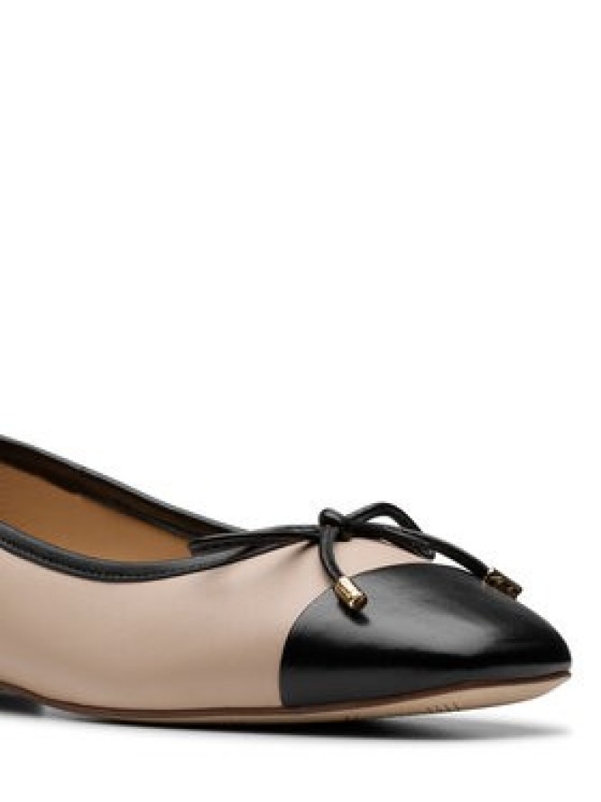 Clarks Baleriny Ubree15 Poppy 26181329 Beżowy