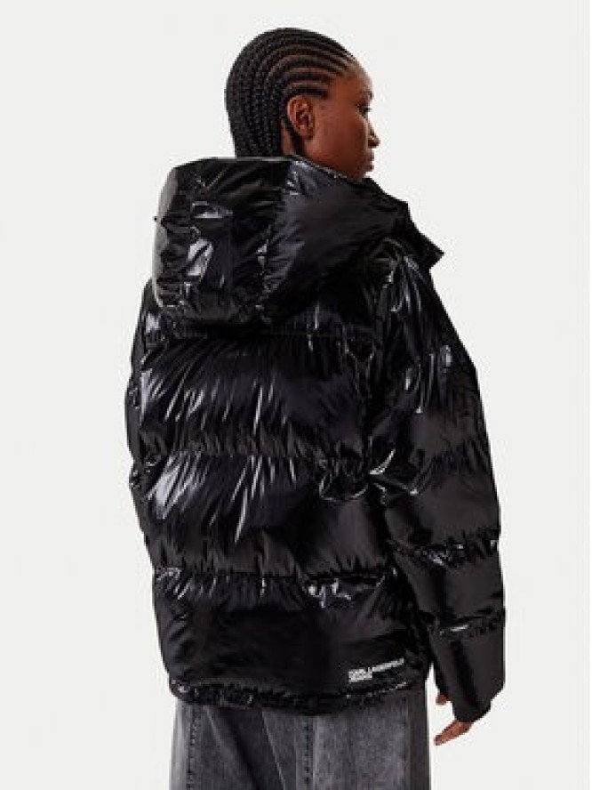 Karl Lagerfeld Jeans Kurtka zimowa A4W15020 Czarny Regular Fit