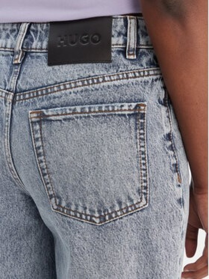 HUGO Jeansy 50556481 Niebieski Regular Fit