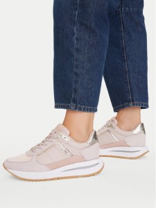 Guess Sneakersy FLTEG6 FAB12 Różowy