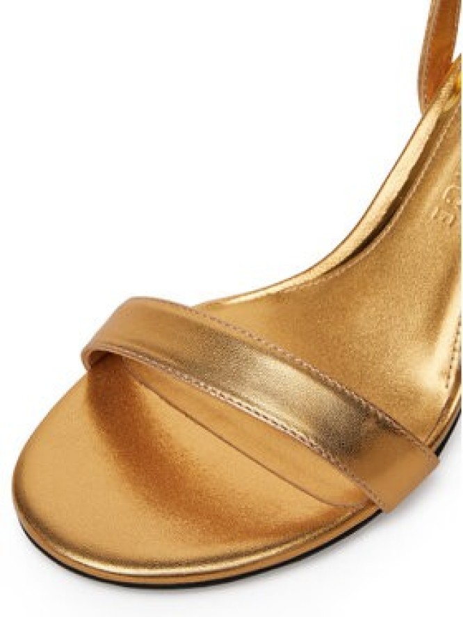 Eva Minge Sandały AGERATUM-LT133-6 Złoty