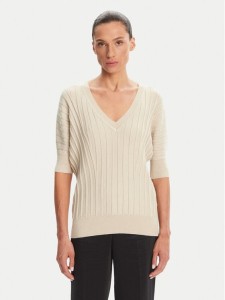 Morgan Sweter 251-MINSPI Beżowy Regular Fit