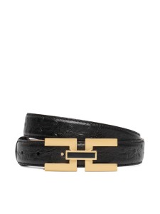 Elisabetta Franchi Pasek Damski CT-25S-62E2-V200 Czarny