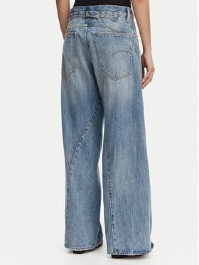 G-Star Raw Jeansy Helyx 3D Cinch D28488-D776 Niebieski Wide Leg