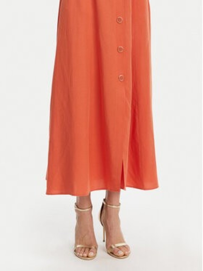 Liu Jo Sukienka letnia WA5312 T4818 Pomarańczowy Regular Fit