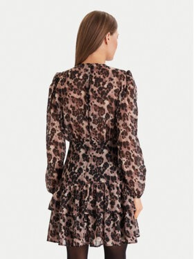 Morgan Sukienka codzienna 252-RLEOL.F Brązowy Regular Fit