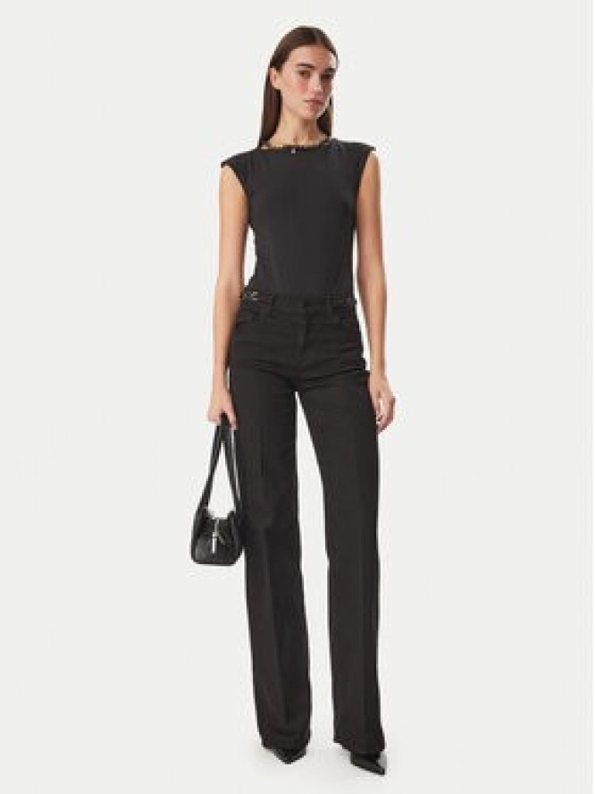 Liu Jo Jeansy UF6096 T690A Czarny Wide Leg