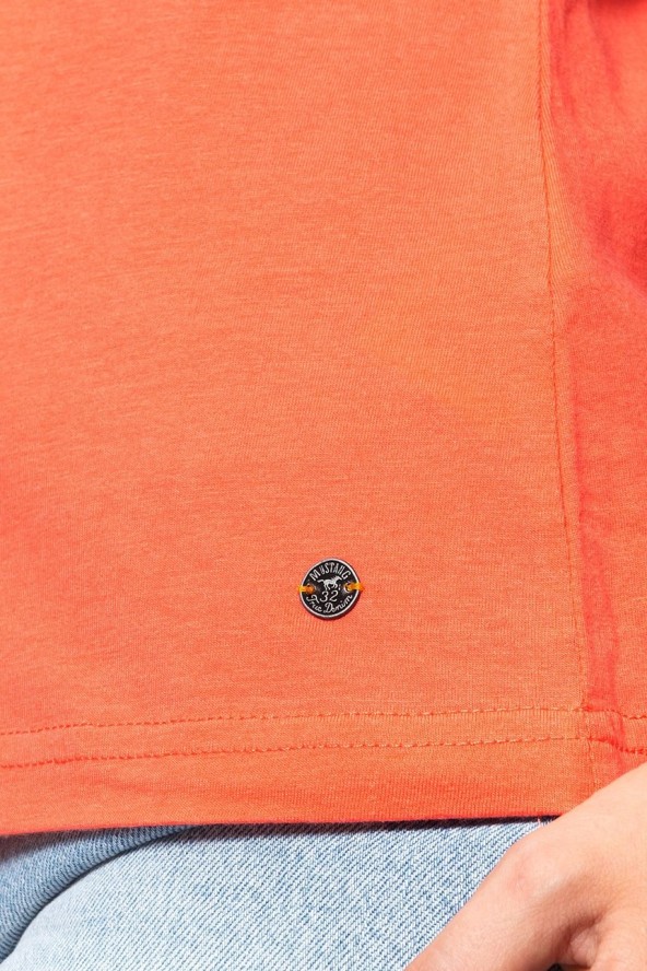 MUSTANG T SHIRT DAMSKI Alexia C Embro Persimmon 1009060 8139