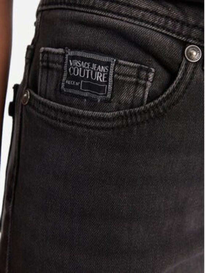 Versace Jeans Couture Jeansy 79HAB581 CDWRC Czarny Regular Fit