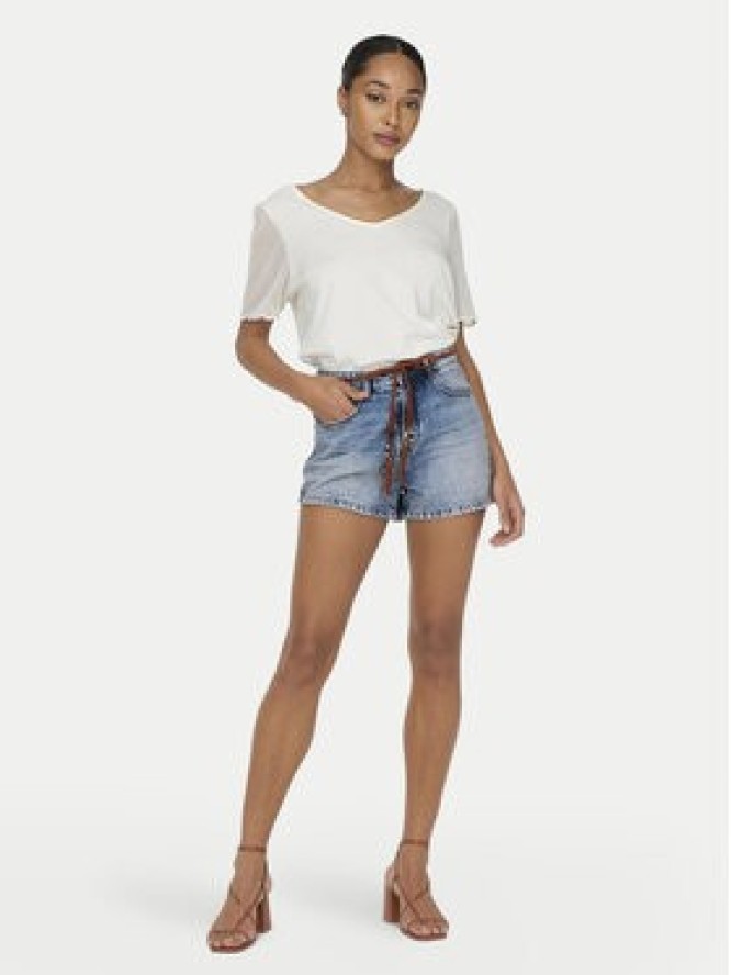 ONLY Szorty jeansowe Kelly 15221469 Niebieski jasny Regular Fit