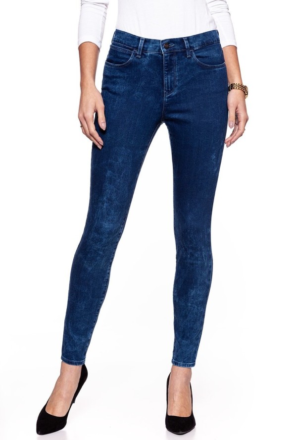 WRANGLER HIGH SKINNY BLUE MARBLE W27H6890M