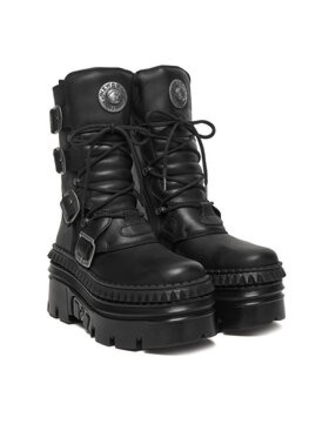 NEW ROCK Trzewiki M-WALL373-S15 Czarny