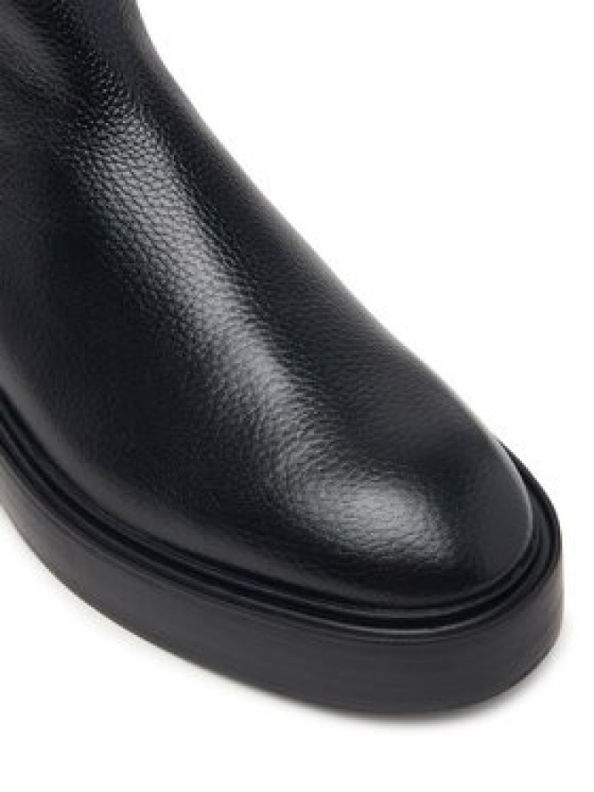 Calvin Klein Sztyblety Conc Welt Chelsea Boot Lth HW0HW03208 Czarny