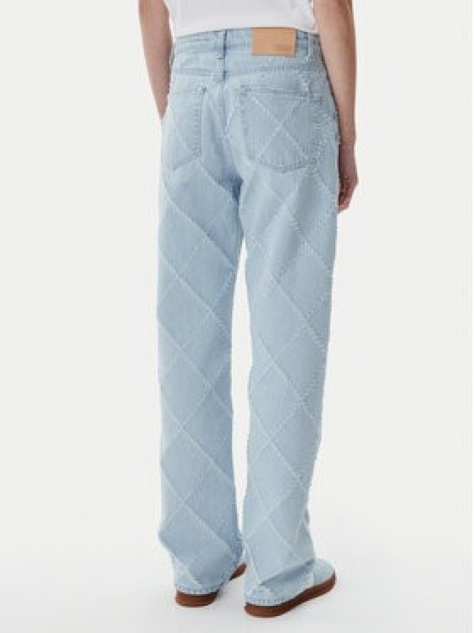 ViCOLO Jeansy DD5023 Błękitny Straight Leg