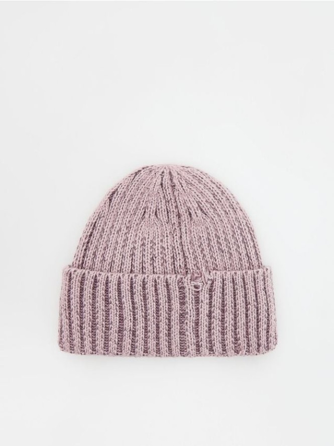 Czapka beanie - fioletowy