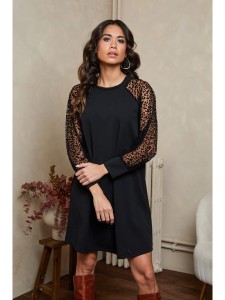 Joséfine Sukienka "Pirelli" w kolorze czarnym rozmiar: L