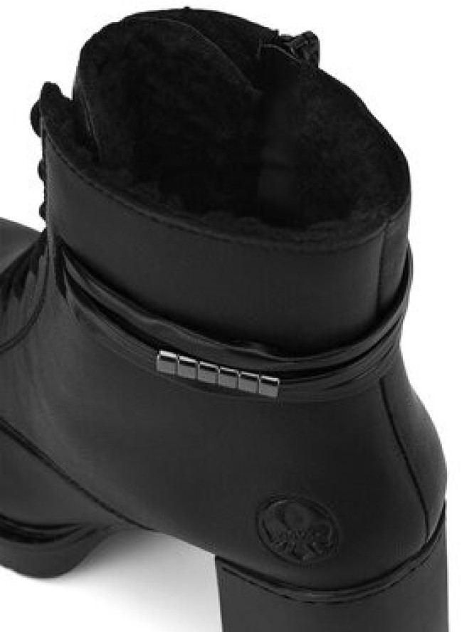 Rieker Trzewiki Y4102-00 Czarny