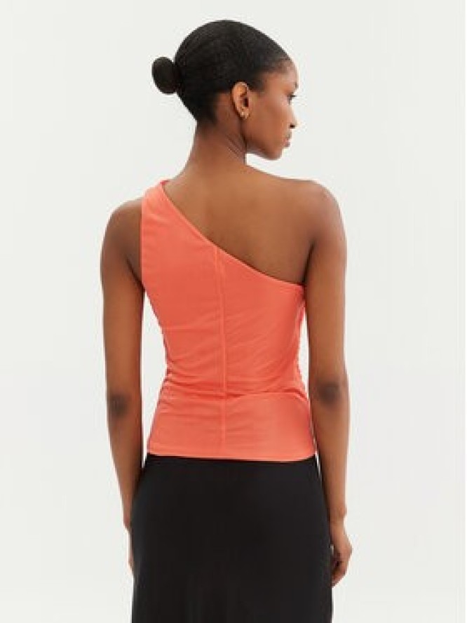 PINKO Top 105048 A2F1 Koralowy Slim Fit