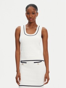 Marciano Guess Bluzka 5RGR03 5640Z Biały Regular Fit