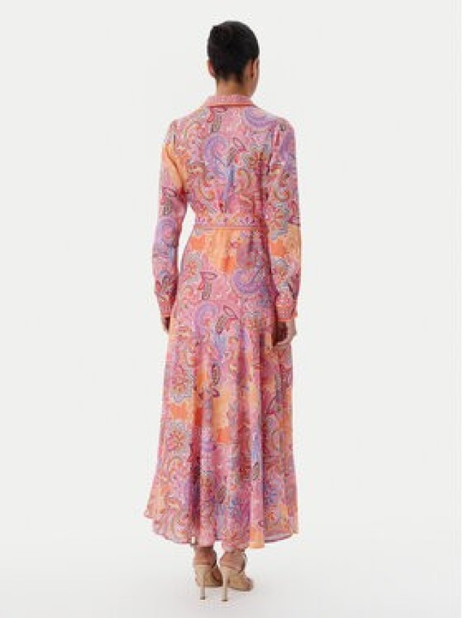 Hale Bob Sukienka koszulowa 4YDD632A Różowy Regular Fit