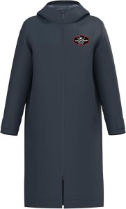 Zimowe poncho surfingowe – dla dorosłych – wodoodporne – S/M (Niebieski)