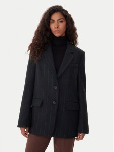 ViCOLO Marynarka TF0126 Czarny Regular Fit