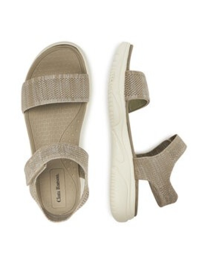 Clara Barson Sandały R25SS02835 Beżowy