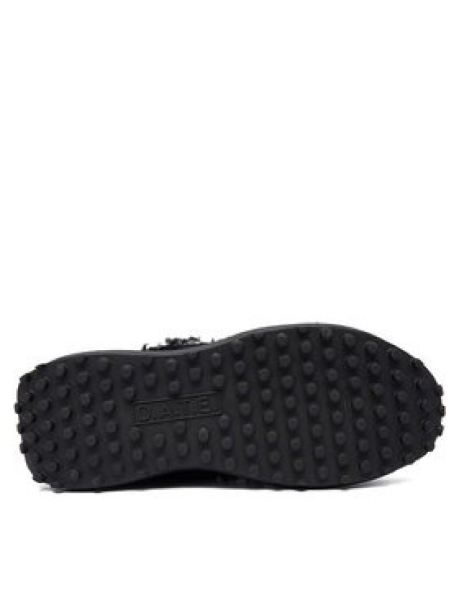 D.A.T.E. Sneakersy Athleta Shearling W431-AT-TD Czarny
