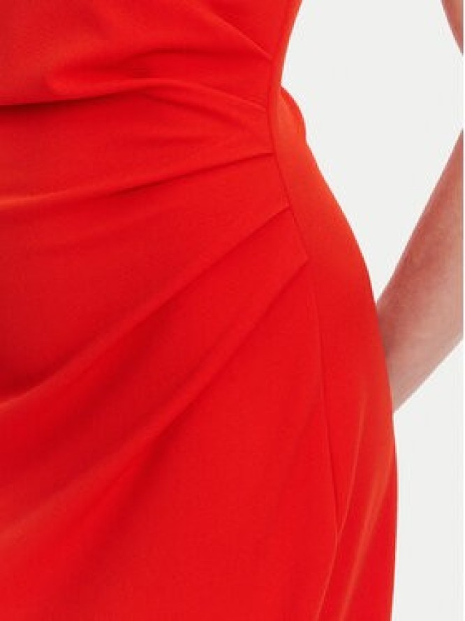 French Connection Sukienka koktajlowa 71YDO Czerwony Slim Fit