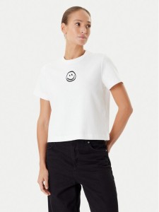 Vero Moda T-Shirt Sara 10311633 Biały Regular Fit