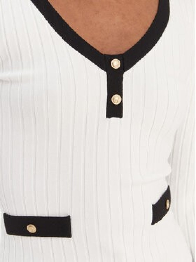 Guess Sweter W6RR26 Z3HP2 Biały Classic Fit