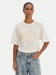 BOSS T-Shirt C_Eregular_1 50556993 Beżowy Relaxed Fit