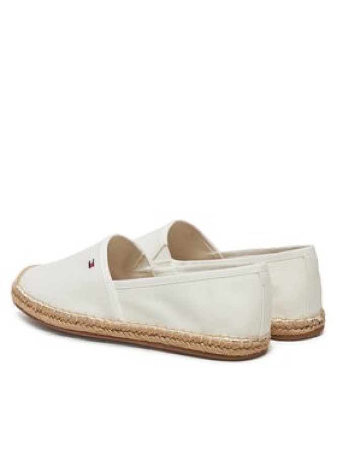 Tommy Hilfiger Espadryle Flag Canvas Espadrille FW0FW08541 Écru