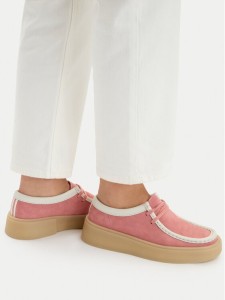Clarks Półbuty Torview W 26186675 Różowy