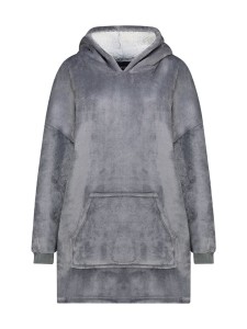 Geographical Norway Bluza polarowa "Uddy" w kolorze szarym rozmiar: XL