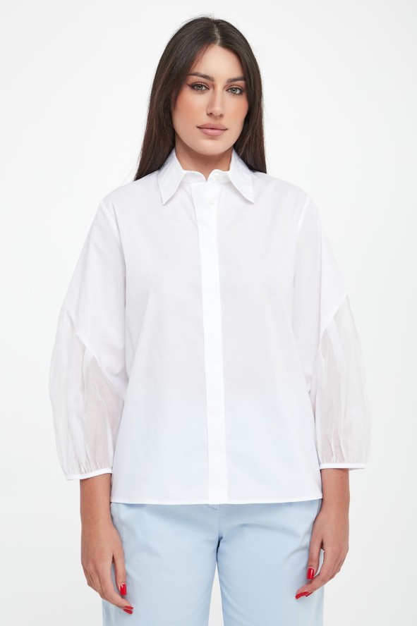 Koszula damska z jedwabiem PESERICO