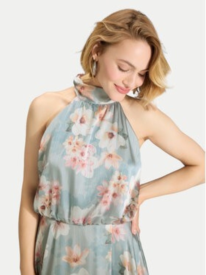 Swing Sukienka wieczorowa 5AK14900 Błękitny Regular Fit