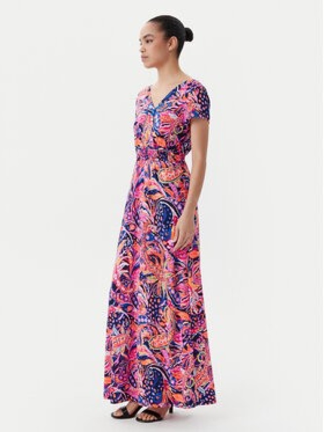 Morgan Sukienka letnia 251-RPLAYA Kolorowy Regular Fit