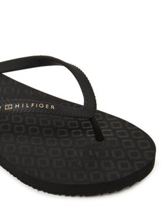Tommy Hilfiger Japonki Hilfiger Strap Beach Sandal FW0FW08736 Czarny
