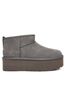 Ugg Śniegowce W Classic Ultra Mini Platform 1135092 Szary