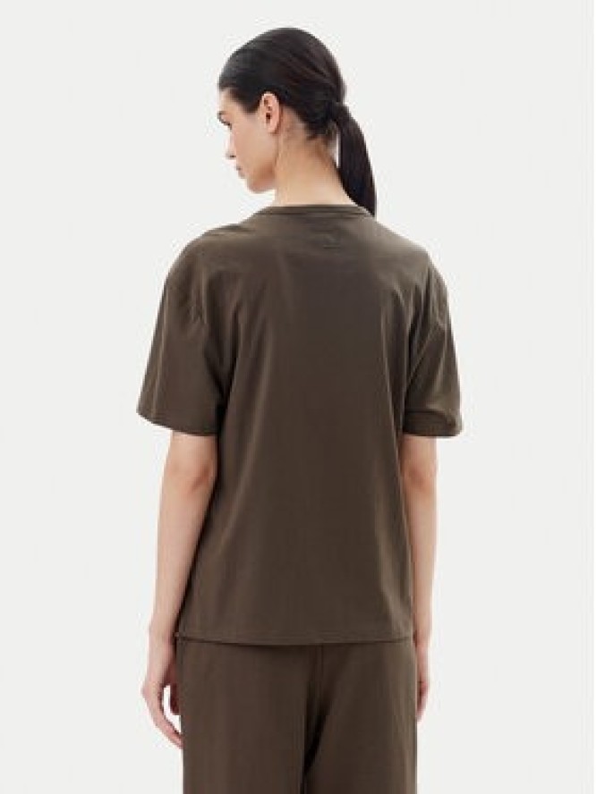 EA7 Emporio Armani T-Shirt 7W000098 AF12503 U6139 Brązowy Loose Fit