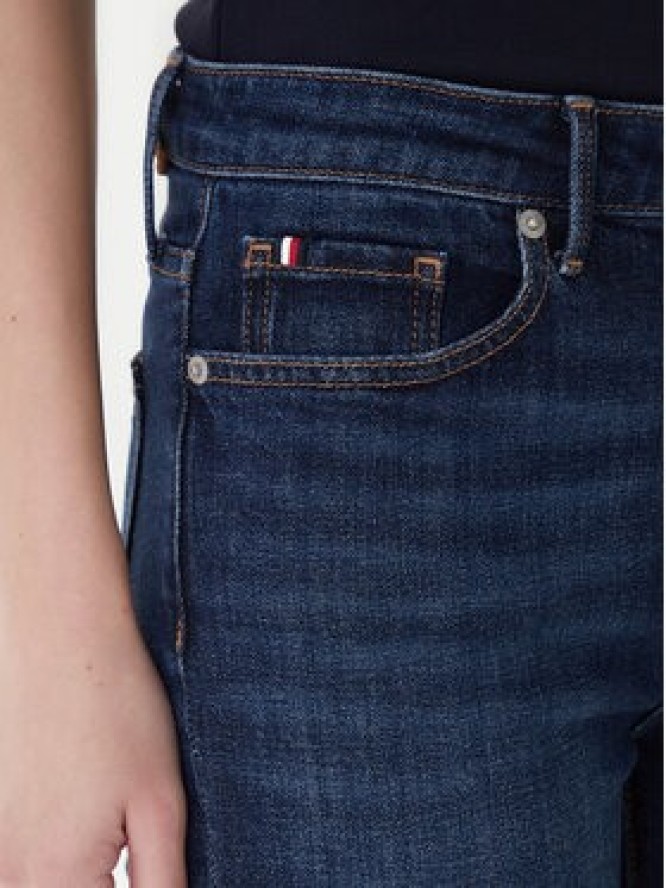 Tommy Hilfiger Jeansy WW0WW42490 Granatowy Bootcut Fit