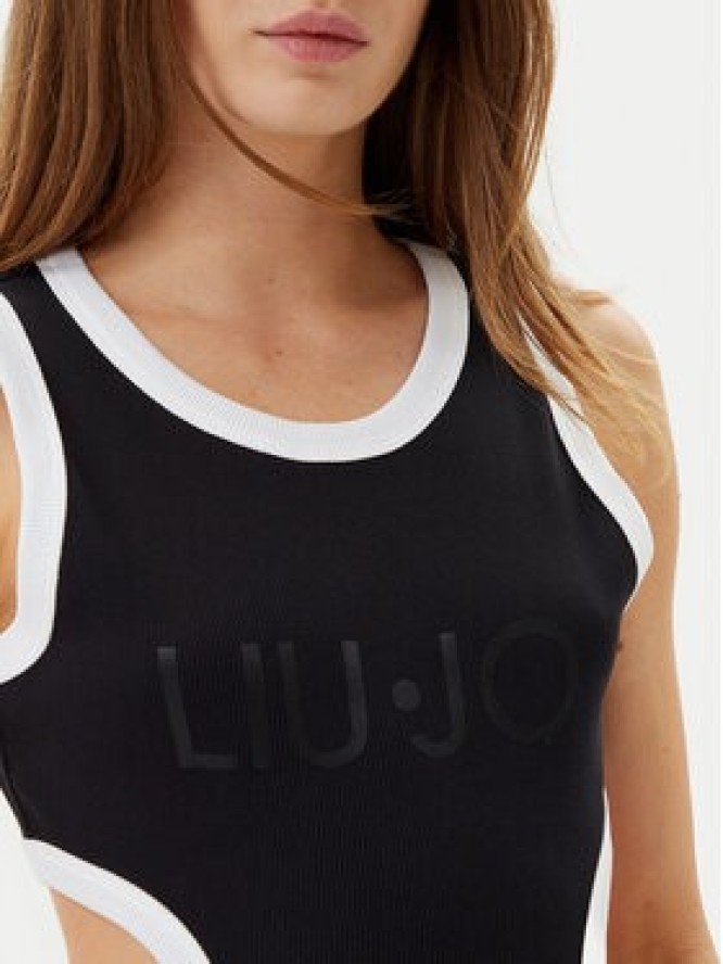 Liu Jo Sukienka letnia VA5043 J4822 Czarny Regular Fit