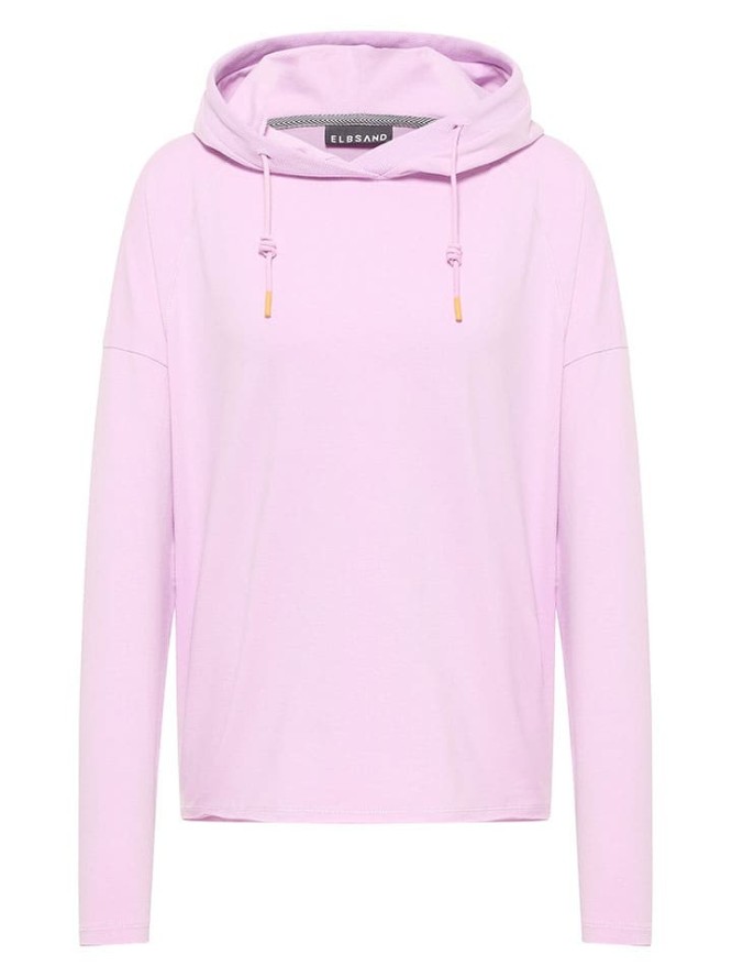 ELBSAND Bluza "Nella" w kolorze jasnoróżowym rozmiar: S